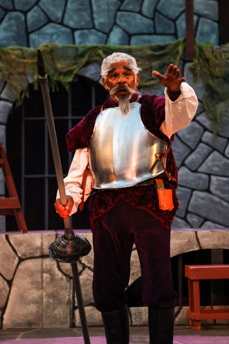 Dwight Mahabir as Don Quixote